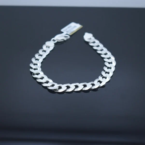 Silver Bold Cuban Bracelet